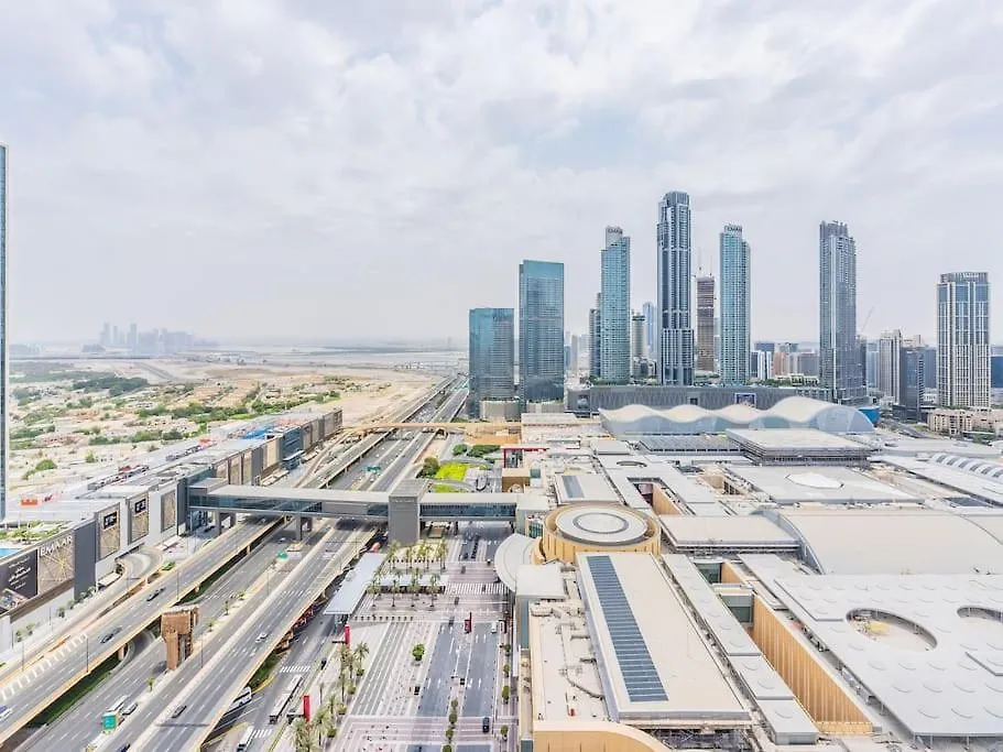 公寓 Snug Studio In Dubai Mall Steps From Burj Khalifa