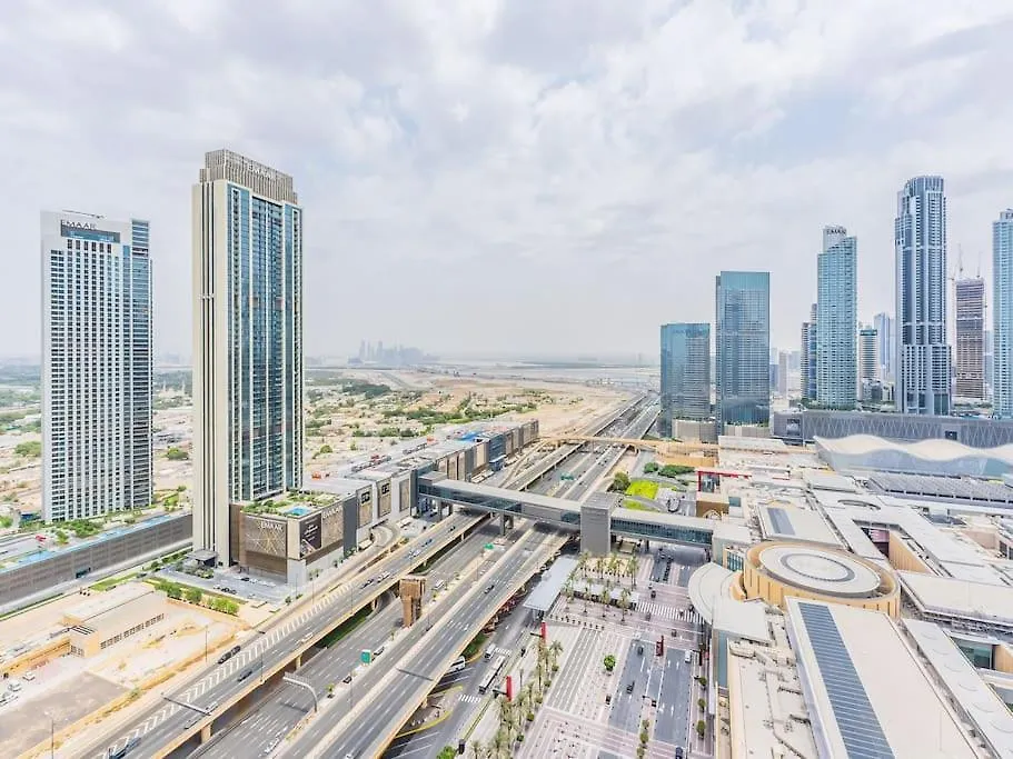 公寓 Snug Studio In Dubai Mall Steps From Burj Khalifa